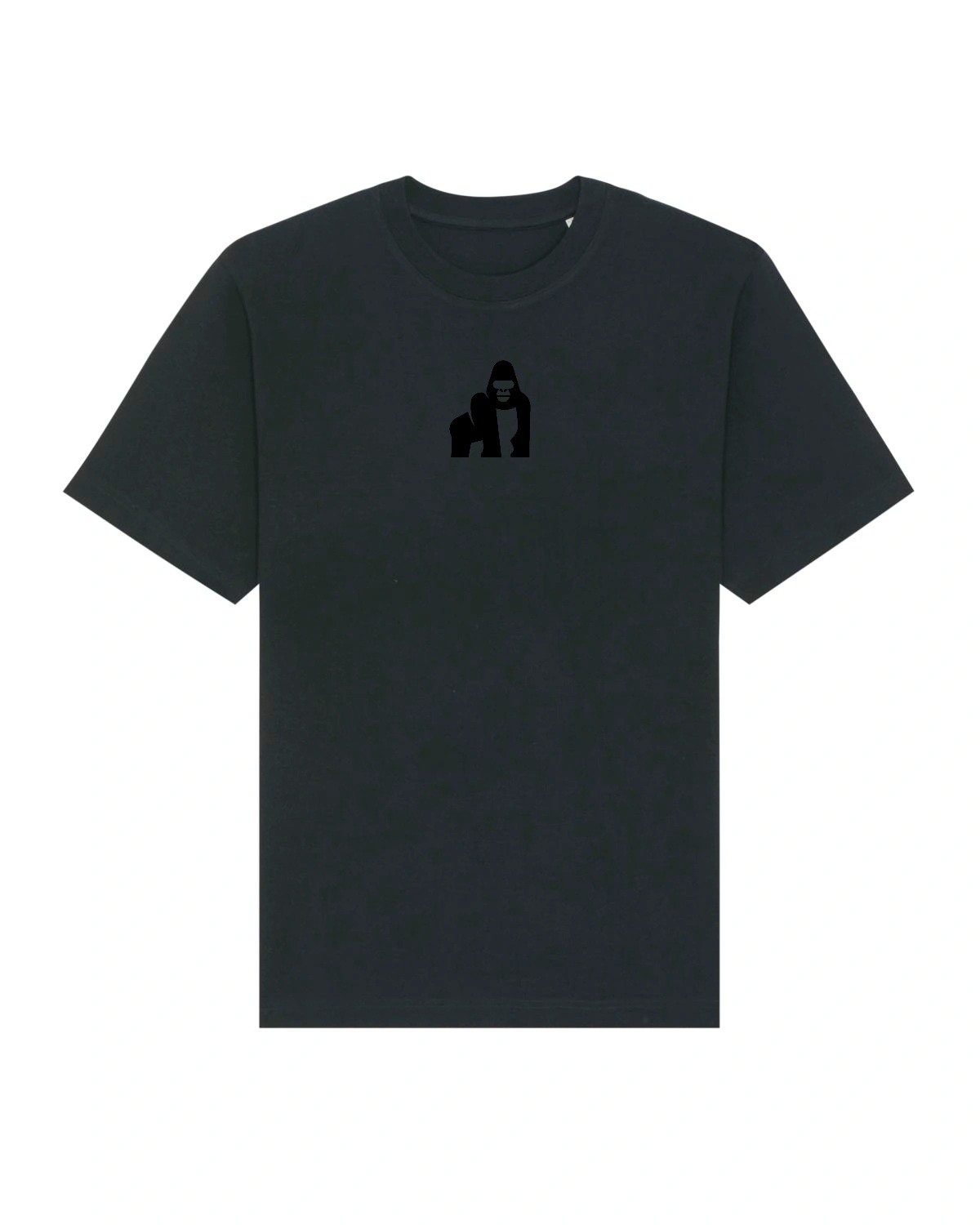 T-shirt dominant full black brodé