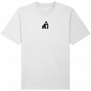 T-shirt épais blanc face à face