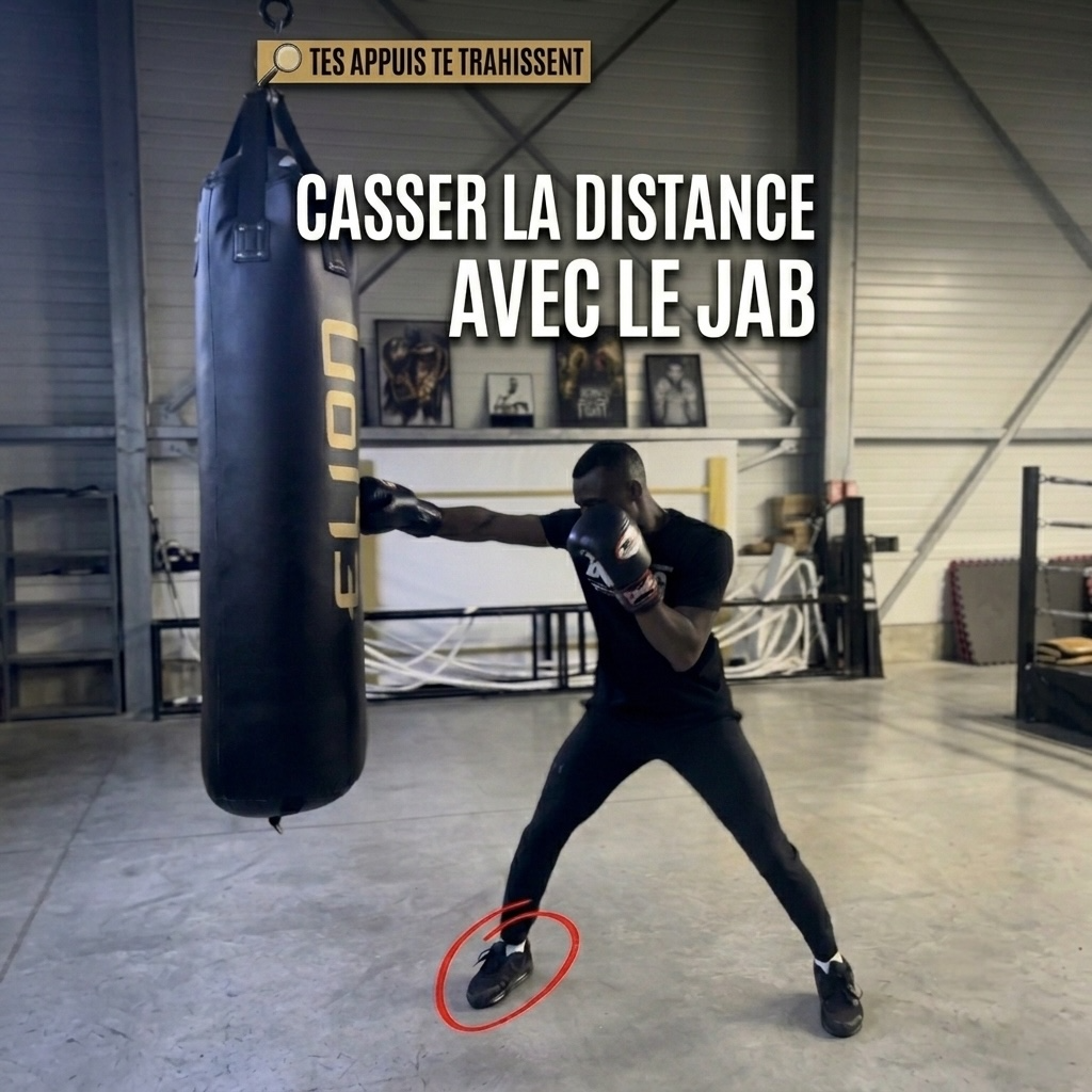 Comment casser la distance avec le jab ?